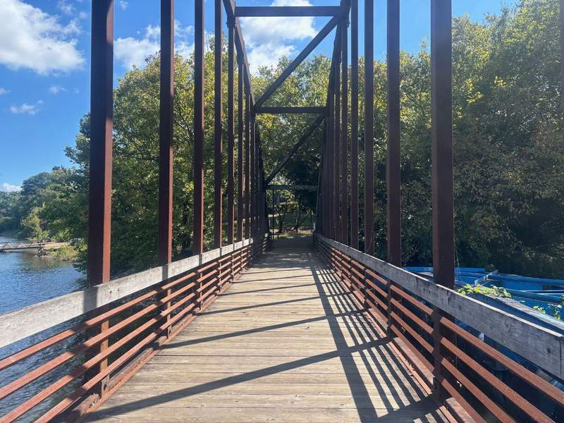Bridge across the Tennessee River on the Tennessee Riverwalk