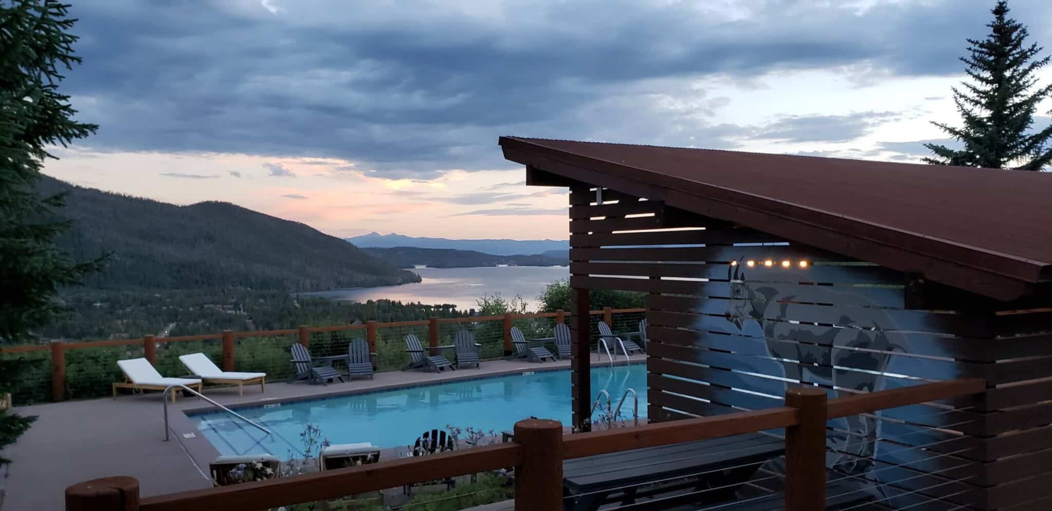 The best view of Grand Lake is from the Grand Lake Lodge. Photo: Diana Rowe