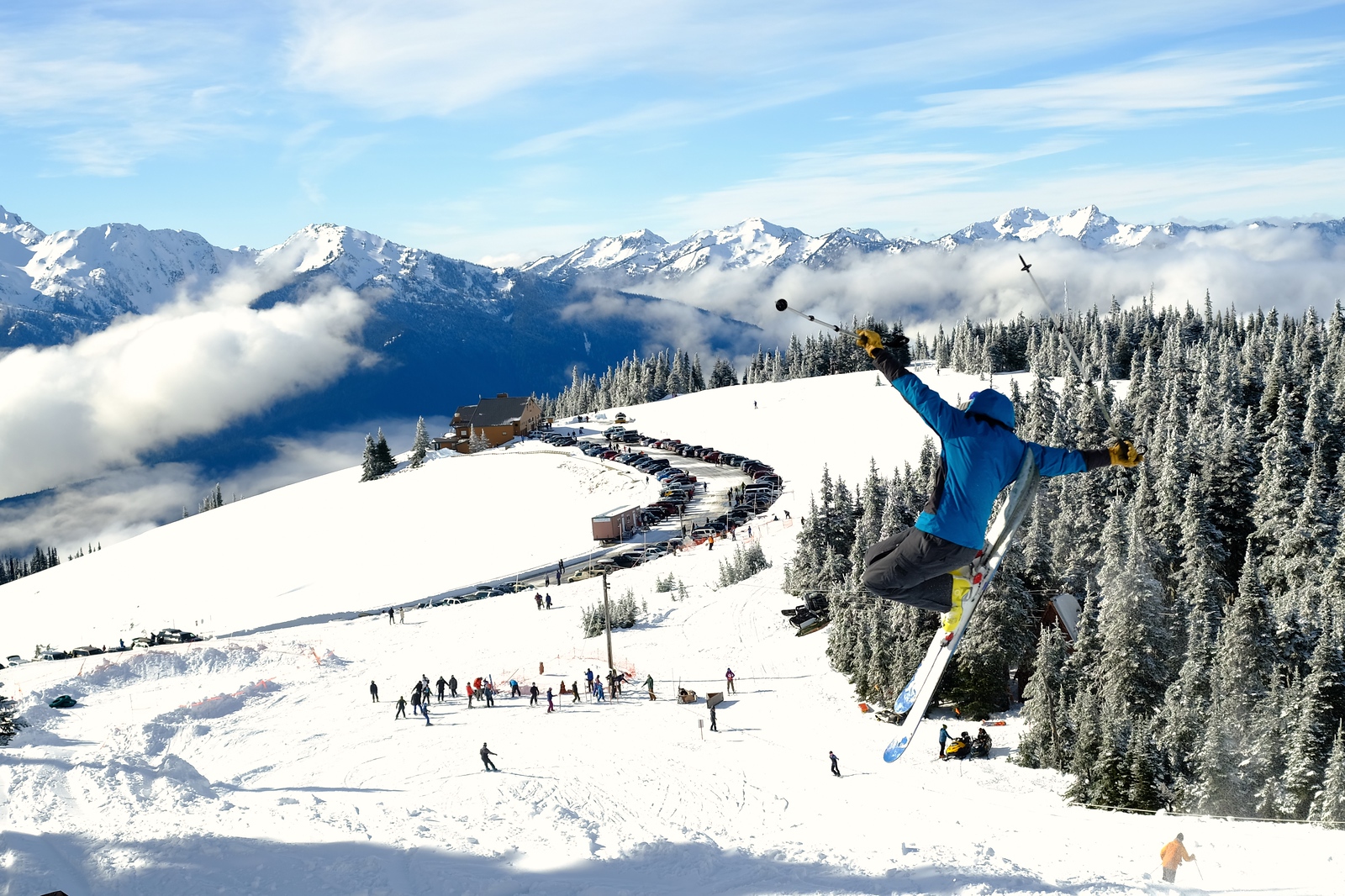 3 US National Parks Where You Can Ski, Snowboard and Tube!