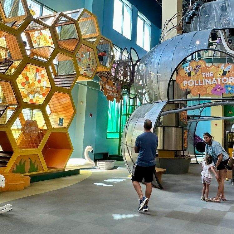 Inside the Discovery Gateway Children's Museum.