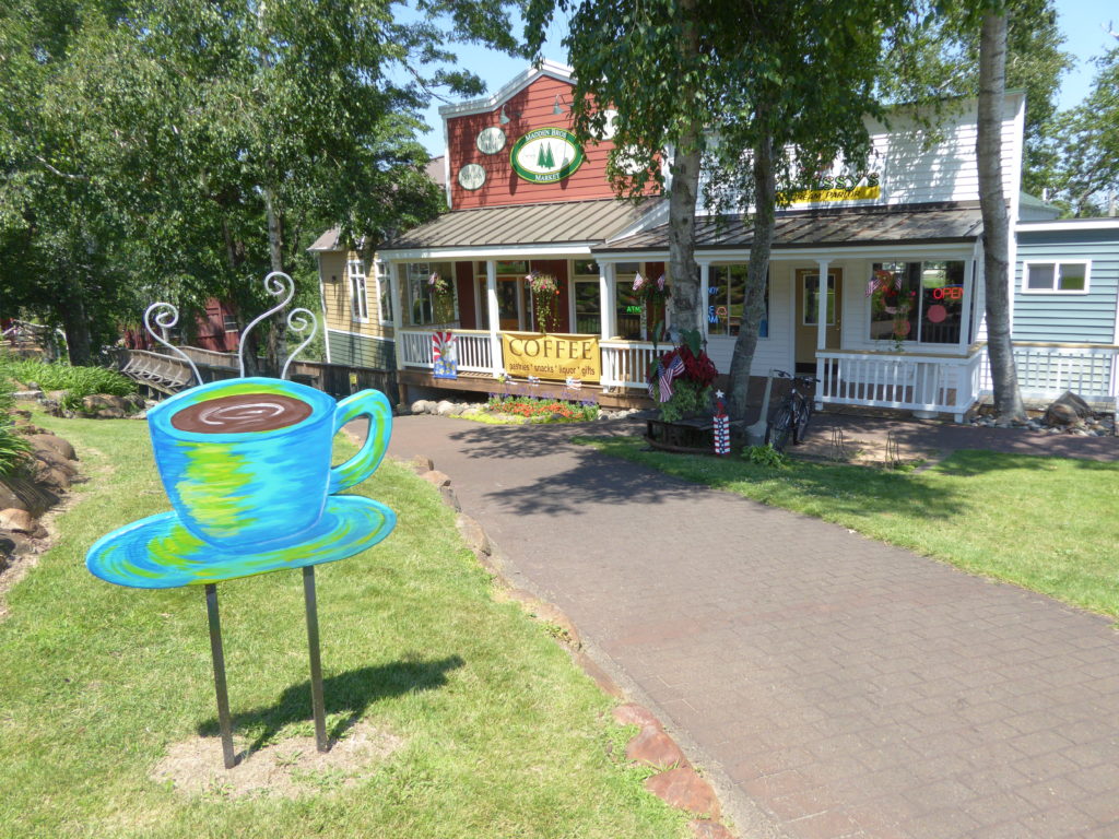 Shops at Madden's on Gull Lake in Minnesota.