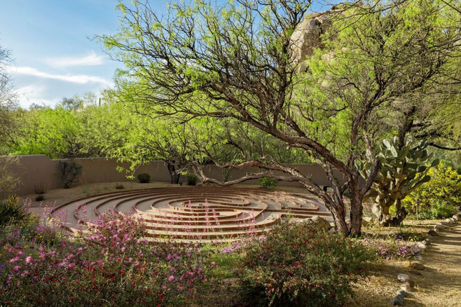 Labyrinth at the Boulders Resort & Spa Scottsdale.