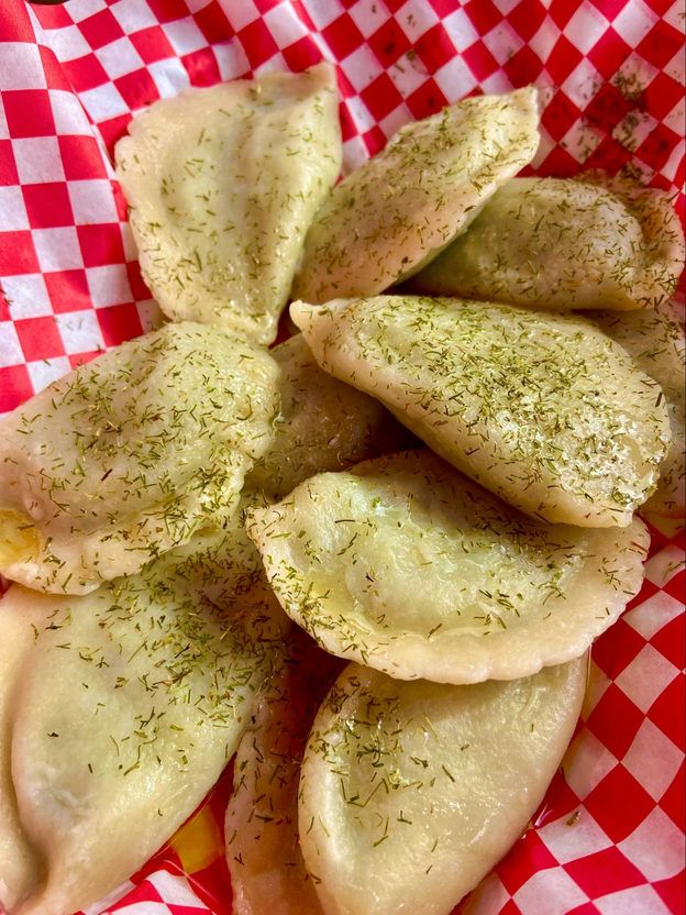 Enjoy boiled, and not fried dumplings in Door County