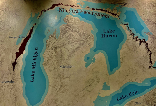 Maritime Museum helps understand the terrain of escarpments of Door County