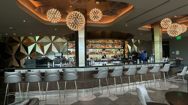 A Look Inside GEO-82: Epcot’s Adults-Only Bar & Lounge Located Inside Spaceship Earth