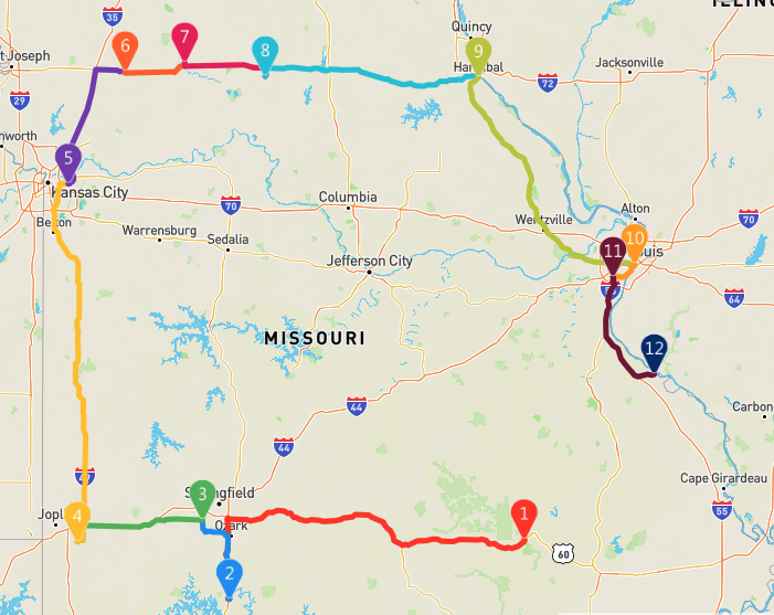 Road Trip Through Missouri’s 7 National Parks