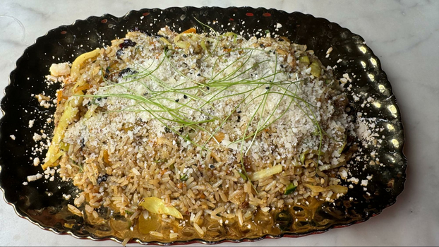 Signature rice dish from Verde Mesa.