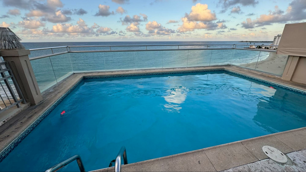 Rooftop pool at Aire de Olive in Puerto Rico.